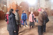 Начало благотворительного пленэра в селе Курба Ярославской области