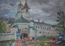 Звонница Спасо-Преображенского монастыря. Ярославль