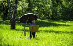 Open Air Art Literature in Nekrasovskoe