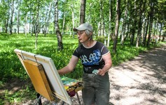 Open Air Art Literature in Nekrasovskoe